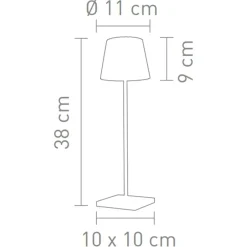 Online Troll 2.0 LED Akkuleuchte Hotellerie|Gastronomie