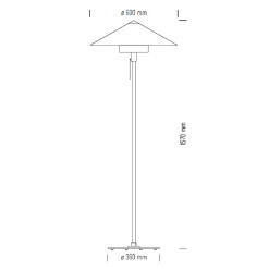 Clearance Wagenfeld Stehleuchte WSTL 30 Stehleuchten|Schlafzimmer