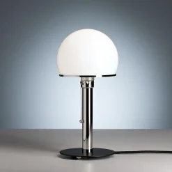 Best Wagenfeld Tischleuchte WA 23 SW Tischleuchten|Schlafzimmer