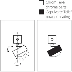 Sale Puk Choice Move LED Deckenleuchte, 85 cm Strahler & Spots|Deckenleuchten