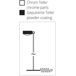 Outlet Puk Maxx Floor Mini LED Stehleuchte, Gehäuse Stehleuchten|Schlafzimmer