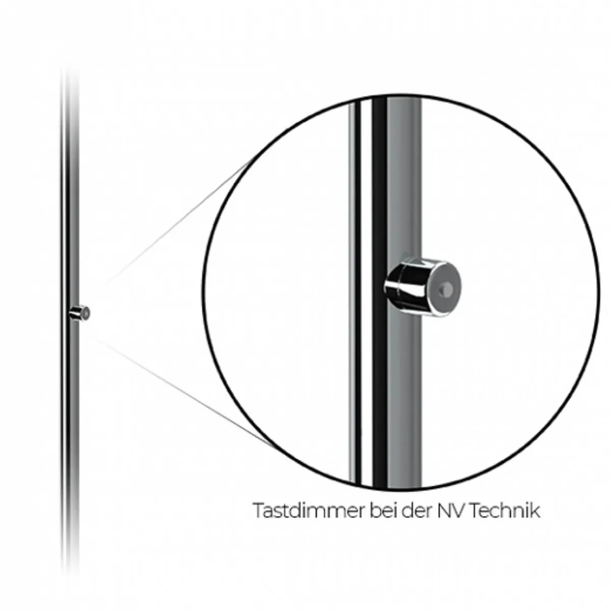 Online Puk Maxx Table LED Tischleuchte, 60 cm, Gehäuse Arbeitszimmer|Büros
