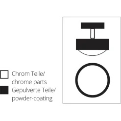 Online Puk Maxx Turn LED Downlight Deckenleuchte, Gehäuse Deckenleuchten|Flur