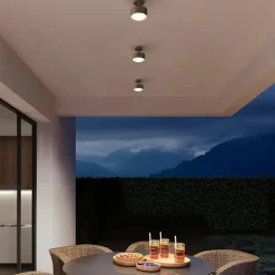 New Puk Maxx Turn Outdoor Downlight LED Deckenleuchte, Gehäuse Deckenleuchten