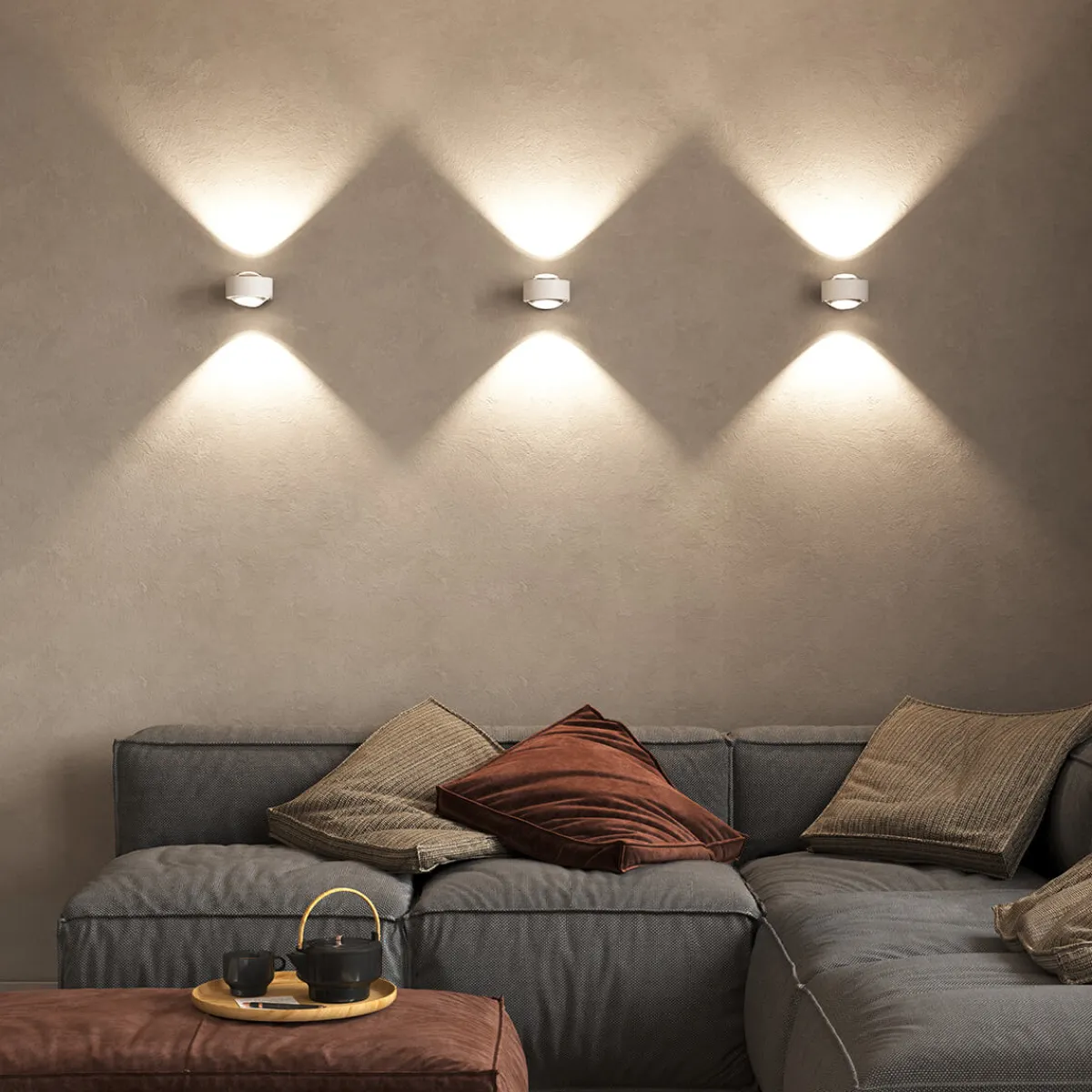 Sale Puk Maxx Wall LED Wandleuchte, Gehäuse Wohnzimmer|Flur