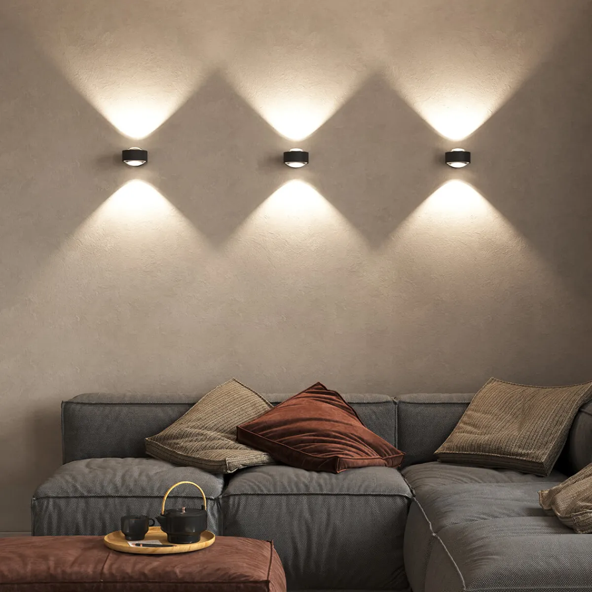 Sale Puk Maxx Wall LED Wandleuchte, Gehäuse Wohnzimmer|Flur