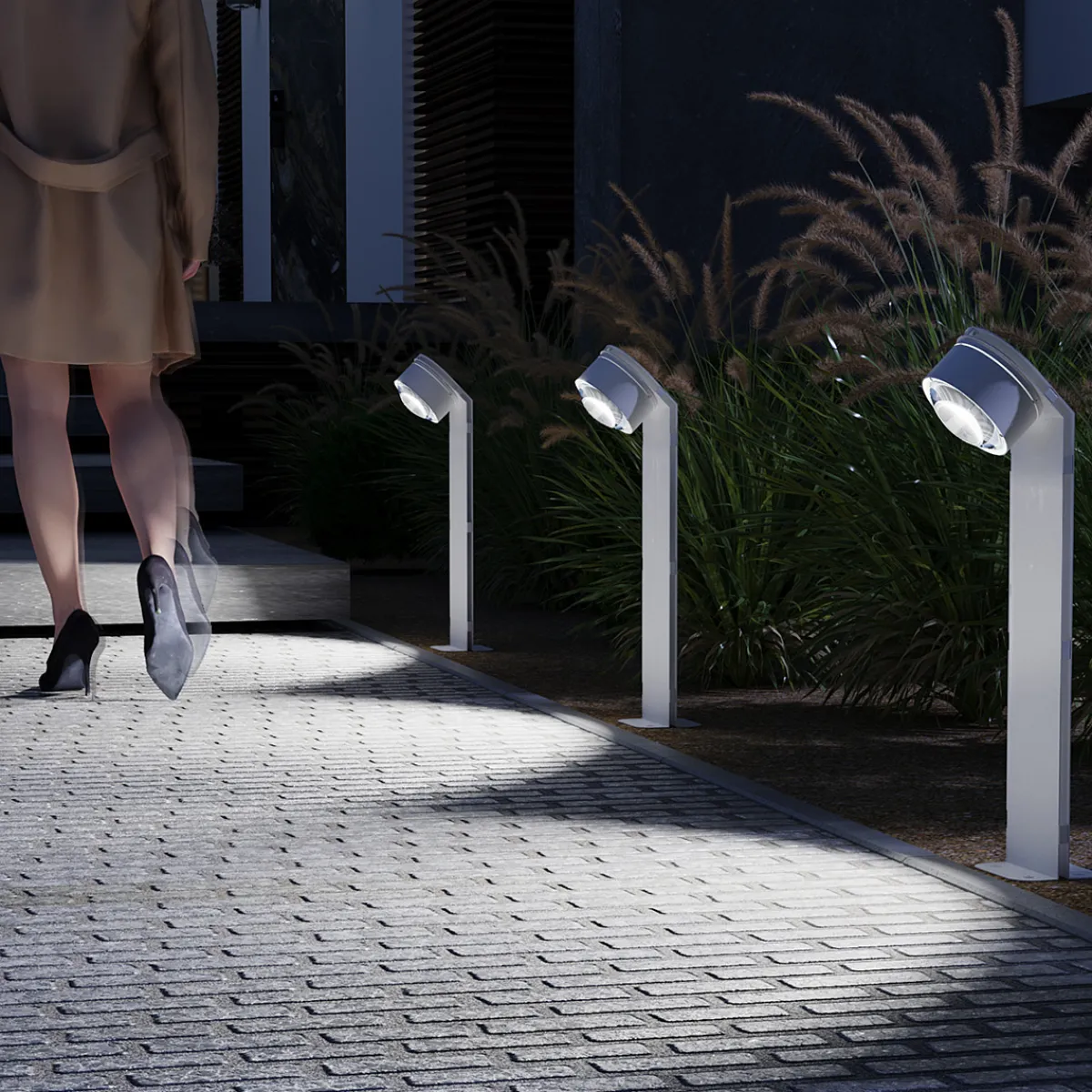 Discount Puk Maxx Way II LED Pollerleuchte, Gehäuse Wege/Zufahrten|Stehleuchten