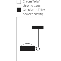 Hot Puk Mini Side Single Ceiling Deckenleuchte, 10 cm, Gehäuse Flur|Wohnzimmer