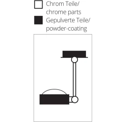 Discount Puk Wing Single Wand- / Deckenleuchte, 30 cm, Gehäuse Wandleuchten|Deckenleuchten