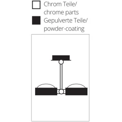 Best Puk Wing Twin LED Wand- / Deckenleuchte, 30 cm, Gehäuse Wandleuchten|Deckenleuchten