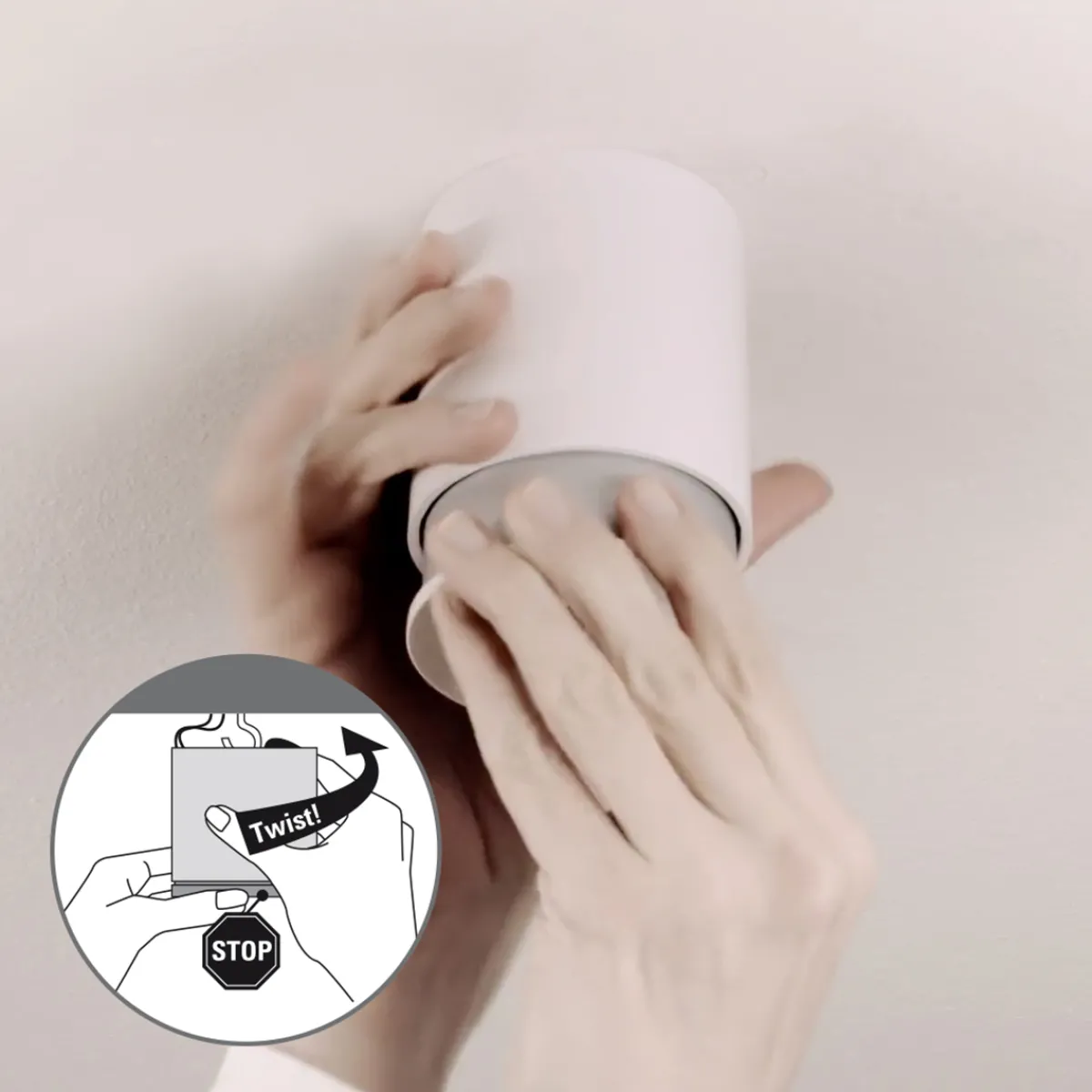 Best Twister Classic Wand- / Deckenleuchte Wohnzimmer|Schlafzimmer