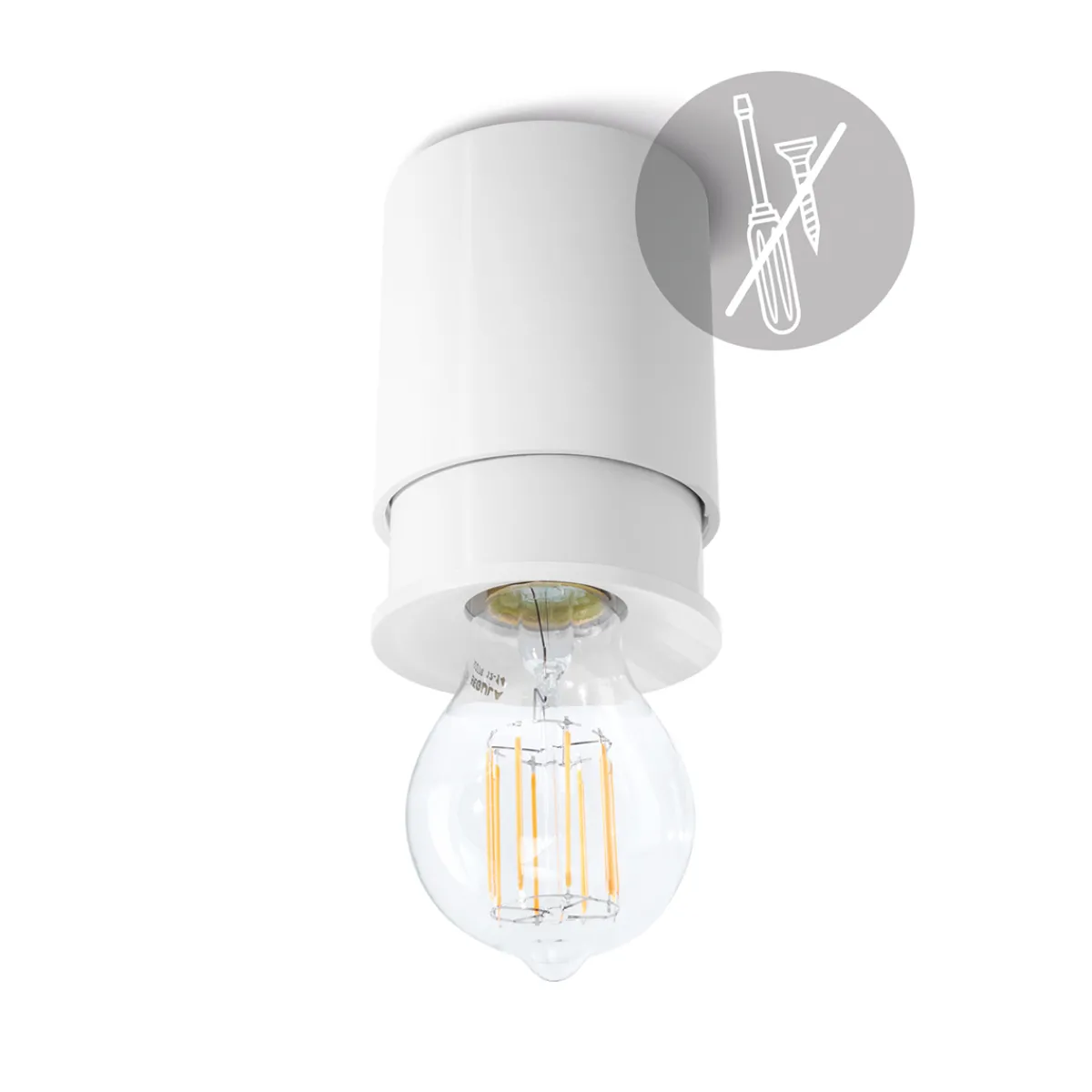 Best Twister Classic Wand- / Deckenleuchte Wohnzimmer|Schlafzimmer