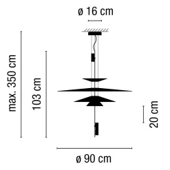 Best Flamingo 1550 Pendelleuchte Pendelleuchten