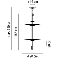 New Flamingo 1560 Pendelleuchte Pendelleuchten