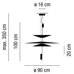 Outlet Flamingo 1530 Pendelleuchte Pendelleuchten