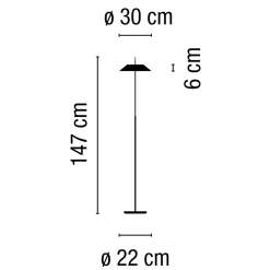 Hot Mayfair 5515 Stehleuchte Stehleuchten|Schlafzimmer