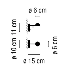 Best Pin 1675 LED Wandleuchte Wandleuchten|Flur