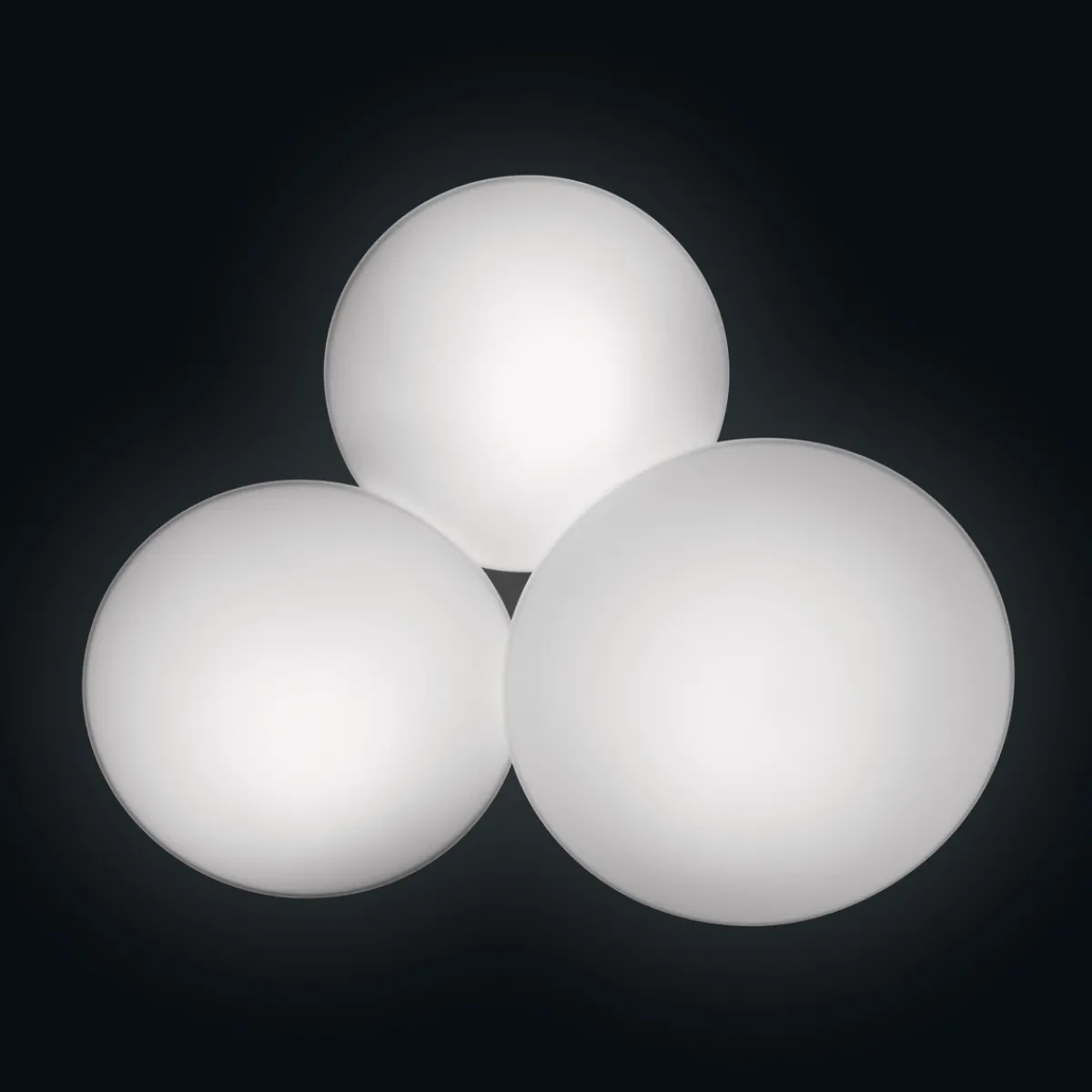 Clearance Puck LED Deckenleuchte, 3-flg. Deckenleuchten|Flur