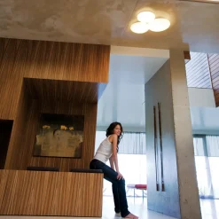 Clearance Puck LED Deckenleuchte, 3-flg. Deckenleuchten|Flur