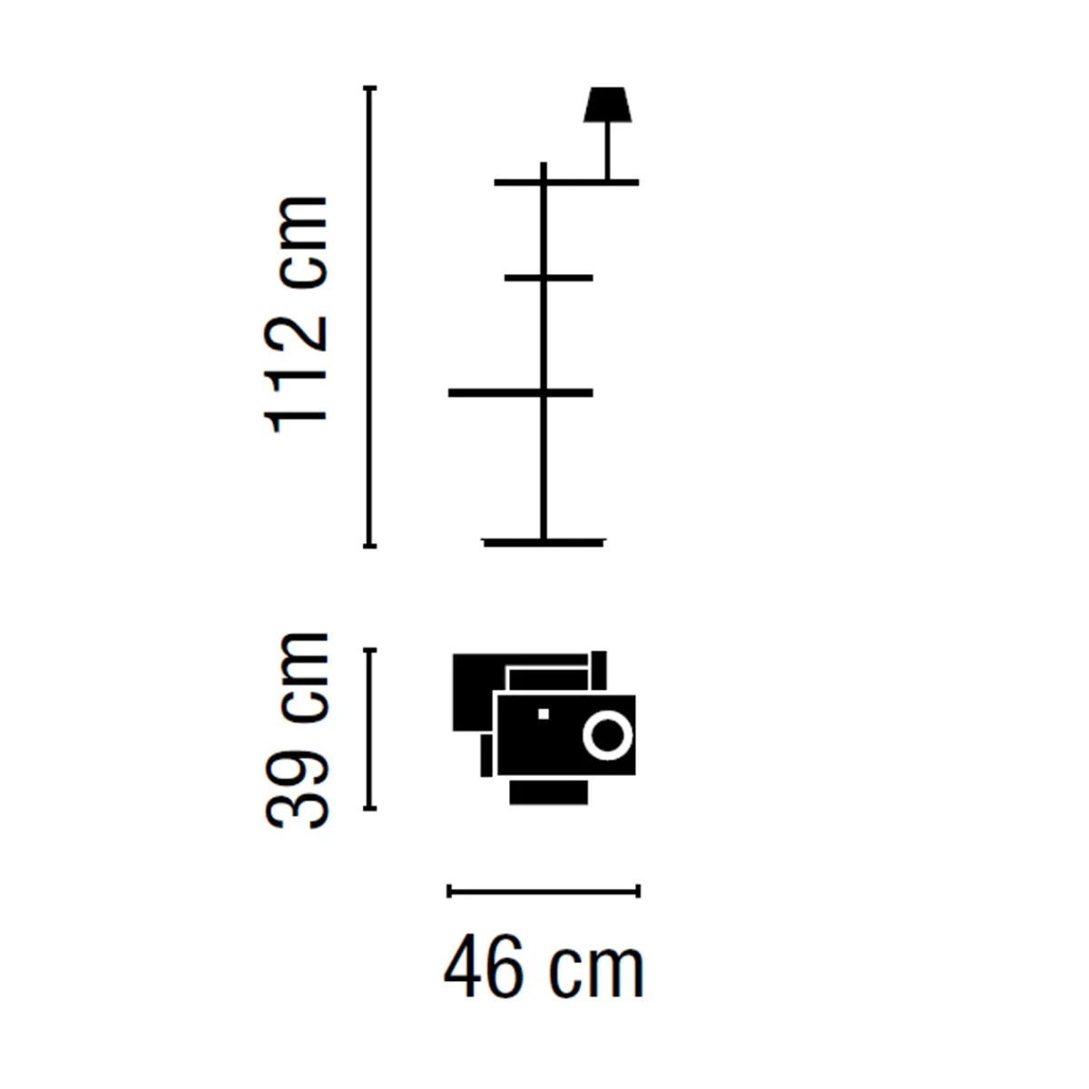 New Suite 6012 Stehleuchte, mit Leselicht Stehleuchten|Leseleuchten