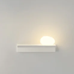 Outlet Suite 6041 Wandleuchte, mit Glasdiffusor Wandleuchten|Flur