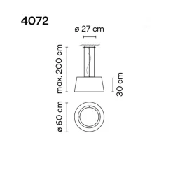 Hot Wind 4072 Outdoor LED Pendelleuchte Terrassen|Dekorative Leuchten