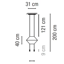 Best Wireflow LED Pendelleuchte, linear Essbereiche|Pendelleuchten