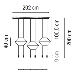 Best Wireflow LED Pendelleuchte, linear Essbereiche|Pendelleuchten