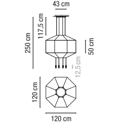 Discount Wireflow LED Pendelleuchte, 8-flg. Essbereiche|Pendelleuchten