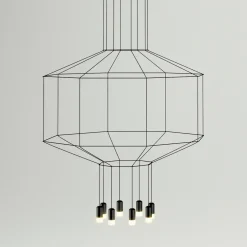 Discount Wireflow LED Pendelleuchte, 8-flg. Essbereiche|Pendelleuchten