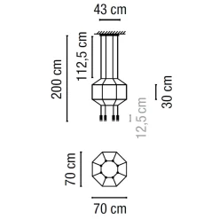 Discount Wireflow LED Pendelleuchte, 8-flg. Essbereiche|Pendelleuchten