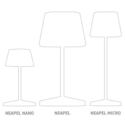 Neapel Micro RC LED Akkuleuchte Hotellerie|Gastronomie