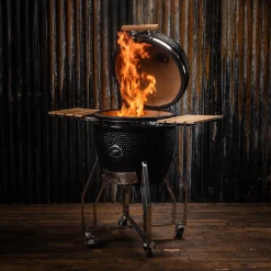 New Kamado Grill inkl. Ständer, Seitentischen & Pro Set, Sorglos-Paket Grills & Pizzaöfen