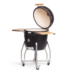 New Kamado Grill inkl. Ständer, Seitentischen & Pro Set, Sorglos-Paket Grills & Pizzaöfen