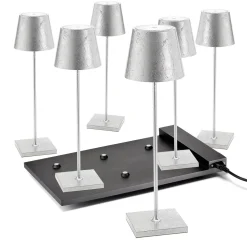 Clearance 6er Set Poldina Pro LED Akkuleuchte inkl. Multi-Kontaktladestation Hotellerie|Gastronomie