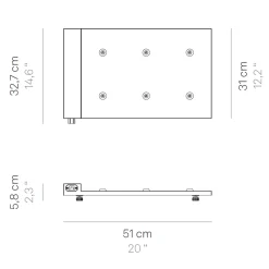 Clearance 6er Set Poldina Pro LED Akkuleuchte inkl. Multi-Kontaktladestation Hotellerie|Gastronomie