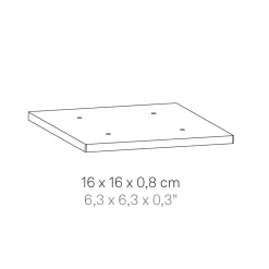 New Home Solar Fußplatte Montagezubehör|Wohnzimmer
