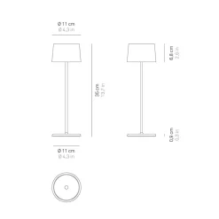 Sale Olivia Pro LED Akkuleuchte Terrassen|Dekorative Leuchten