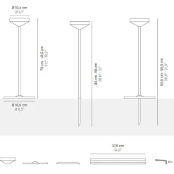 Sale Pina Ständer mit Basis und Erdspieß Montagezubehör|Leuchtenzubehör