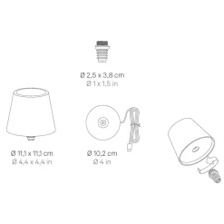 Clearance Poldina Stopper LED Akkuleuchte & Flaschenaufsatz Gadgets & Technik|Terrassen